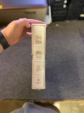 Precious Moments Edition Holy Bible New King James Version by Thomas Nelson